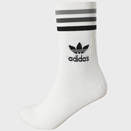 Adidas Originals - Confezione da 3 paia di calzini HC9554 nero bianco grigio erica