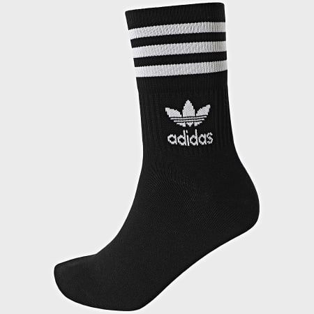 Adidas Originals - Confezione da 3 paia di calzini HC9554 nero bianco grigio erica