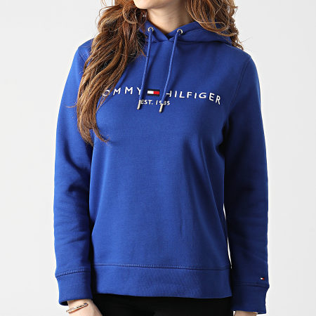 Bleu Marine Sweat Tommy Hilfiger Bleu Electrique Tommy Hilfiger