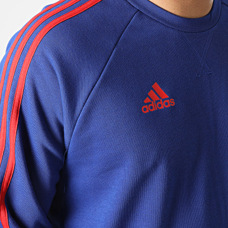 Adidas Sportswear - Sweat Cewneck A Bandes FC Bayern Ha2544 Bleu Roi