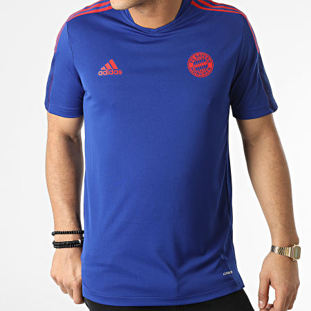 Adidas Performance - FC Bayern camiseta a rayas HA2543 azul real