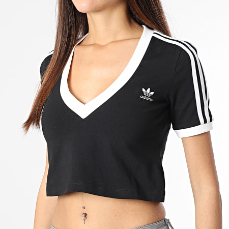 Adidas Originals - Camiseta Corta Mujer HC2038 Negra