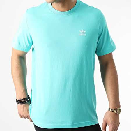 Adidas Originals - Tee Shirt Essential HE9443 Bleu Turquoise