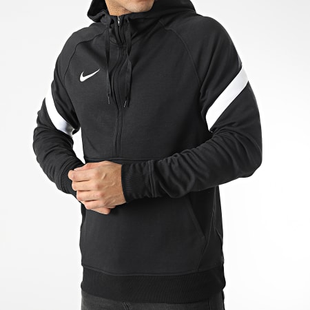 Nike - Sweat Capuche Col Zippé Noir
