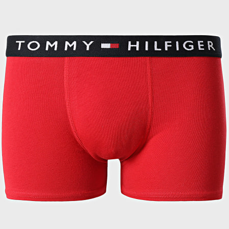 Tommy Hilfiger - Lot De 2 Boxers Enfant 0291 Bleu Marine Rouge