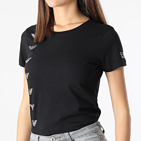 EA7 Emporio Armani - Camiseta Mujer 3LTT12-TJFJZ Negra