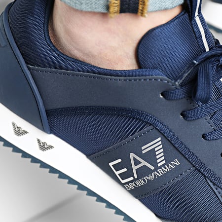 EA7 Emporio Armani - Sneakers X8X027-XK219 Navy Bianco Argento