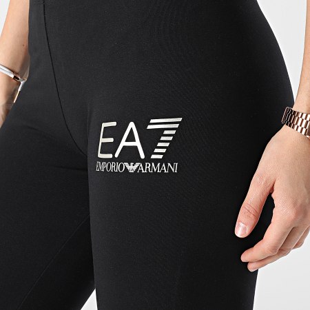 EA7 Emporio Armani - Leggings Mujer 3LTP57-TJ01Z Negro Plata