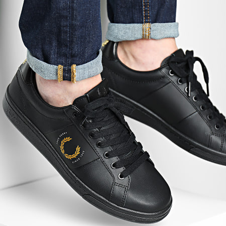 Fred Perry - Deportivas B2341 Negro