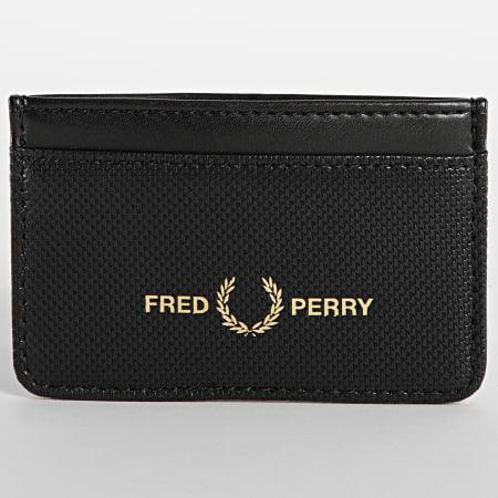 Fred Perry - Tarjetero L2265 Negro