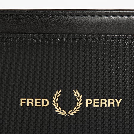 Fred Perry - Tarjetero L2265 Negro