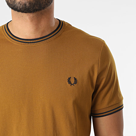 Fred Perry - Tee Shirt Twin Tipped M1588 Camel