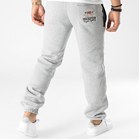 Geographical Norway - Pantalon Jogging Myer Gris Chiné