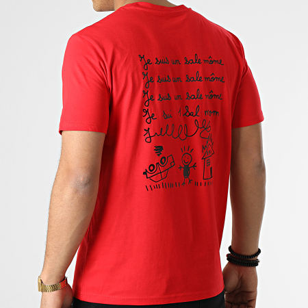 Sale Môme Paris - Camiseta Castigo Rojo Negro