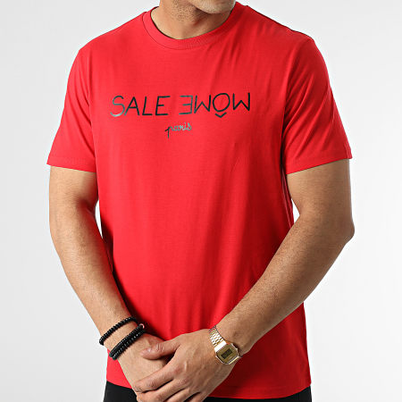 Sale Môme Paris - Tee Shirt Punition Rouge Noir
