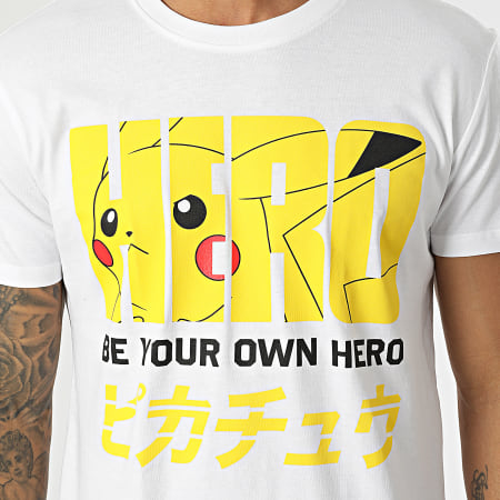 Pokémon - Maglietta Be Your Own Hero TS871370POK Bianco