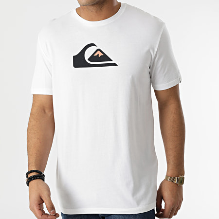 Quiksilver - Camiseta EQYZT06534 Blanco