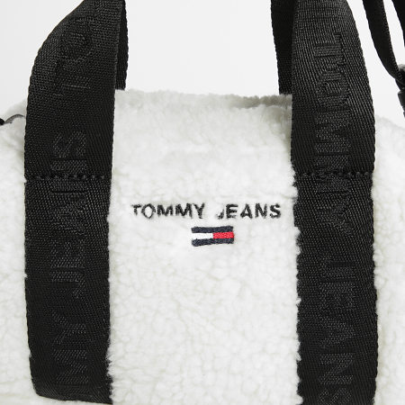 Tommy Jeans - Sacoche Femme Essential Shearling Crossover 1106 Blanc