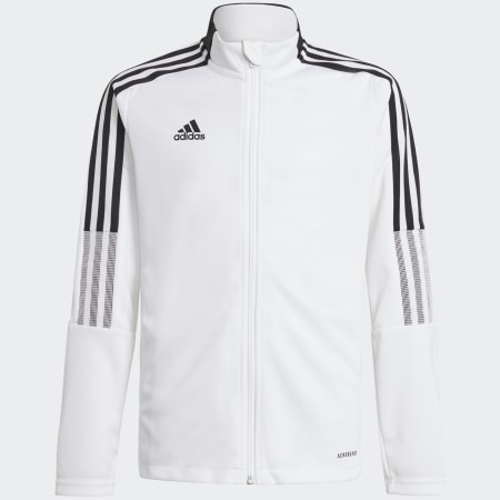 Adidas Sportswear - Veste Zippée Enfant Tiro21 GM7313 Blanc