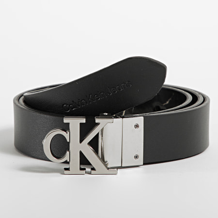 Calvin Klein - Ceinture Réversible Femme Mono Hardware 8973 Noir