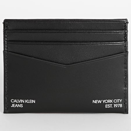 Calvin Klein - Tarjetero Impreso Mono 8214 Negro