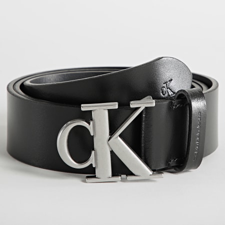 Calvin Klein - Cinturón Mono Hardware 8226 Negro