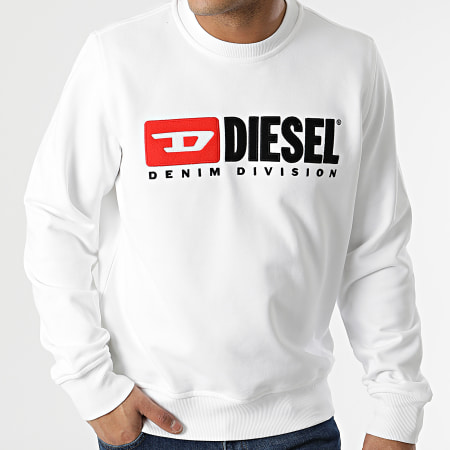 Diesel - Sweat Crewneck A03758-0BAWT Blanc
