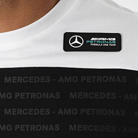 Puma - Tee Shirt Mercedes AMG Petronas 533506 Blanc Noir