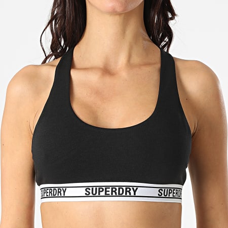 Superdry - Sujetador Mujer W3110293A Negro