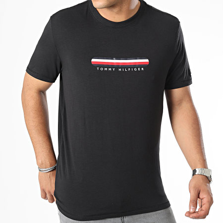 Tommy Hilfiger - CN 2348 Camiseta Negra