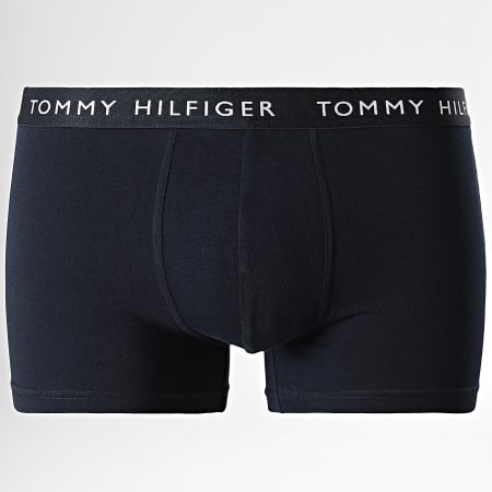 Tommy Hilfiger - Lot De 3 Boxers Premium Essentials 2203 Bleu Clair Bleu Marine