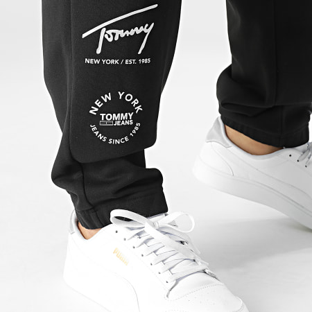 Tommy Jeans - Pantalones deportivos ABO TJM Metallic 2560 negro
