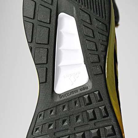 adidas - Baskets RunFalcon 2 GW3670 Core Black Yellow Orange