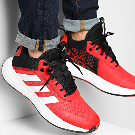 Adidas Sportswear - Sneakers Own The Game 2 GW5487 Red Cloud White