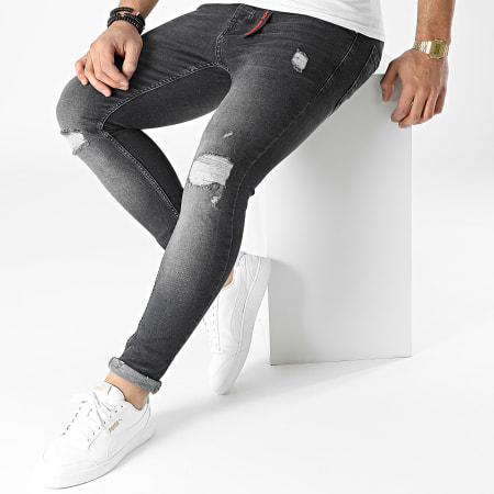 Black Industry - Jeans skinny 8001 nero