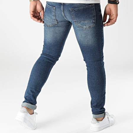 Black Industry - 1138 Jeans skinny in denim blu