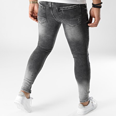 Black Industry - Jeans skinny 7035 grigio