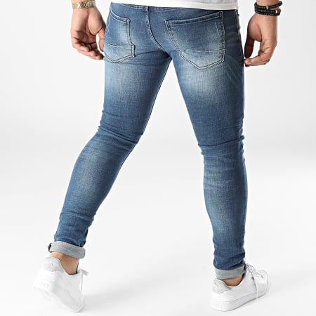 Black Industry - 1136 Jeans skinny in denim blu