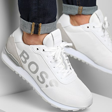 BOSS - Sneakers Parkour Runner 50464547 Bianco