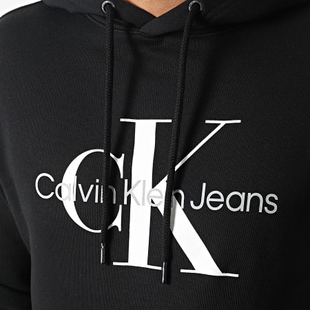 Calvin Klein - Sweat Capuche 0934 Noir