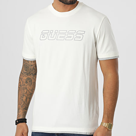 Camiseta guess logo reflectante sale