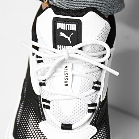 Puma - Baskets RS-Fast Tech 381038 White Black Grenadine