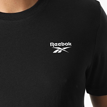 Reebok - Maglietta Reebok Identity Logo sul petto sinistro HG4441 Nero