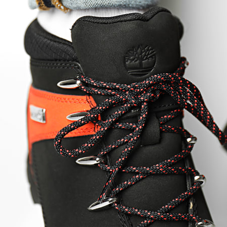 Timberland - Boots Euro Sprint Mid Hiker A2K8D Black Nubuck Orange