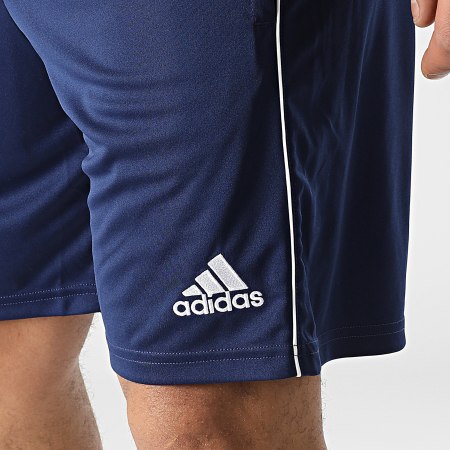 Adidas Sportswear - Short Jogging A Bandes CV3995 Bleu Marine