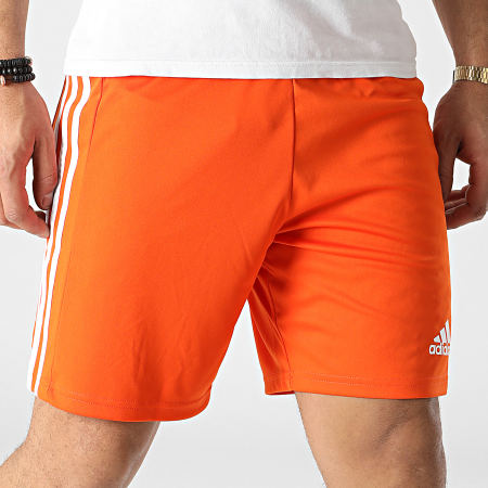 Adidas Sportswear - Short Jogging A Bandes GN8084 Orange