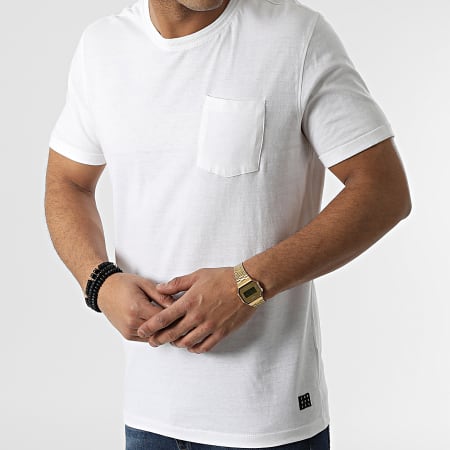 Blend - Tee Shirt Poche Nasir 20711715 Blanc