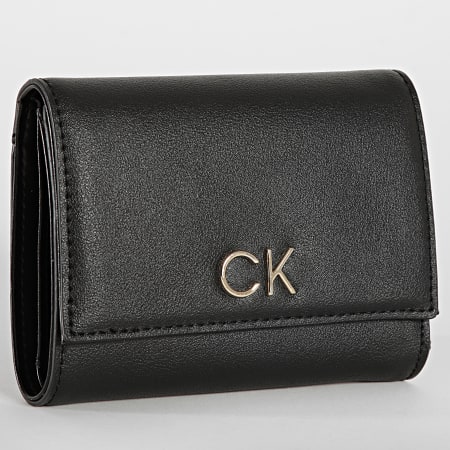 Calvin Klein - Portafoglio Re-Lock da donna 8994 nero