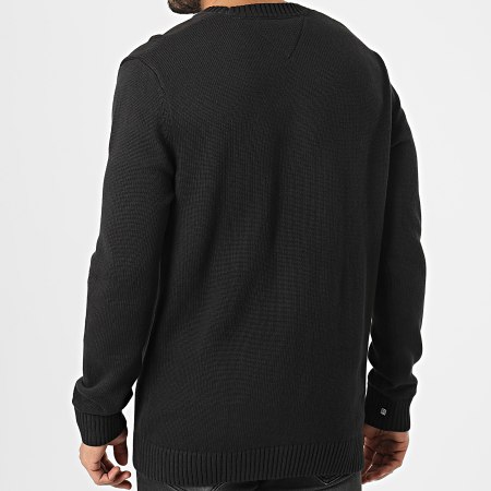 Tommy Jeans - Pull Essential Crew 2431 Noir