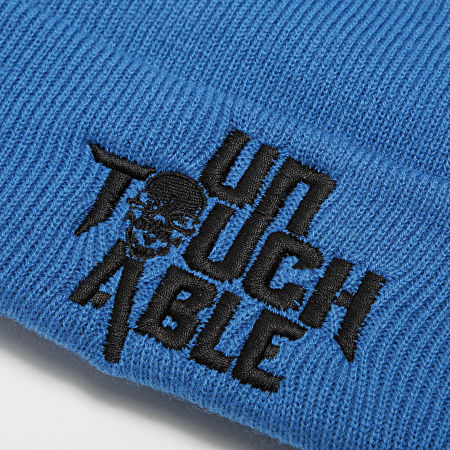 Untouchable - Bonnet Logo Bleu Roi